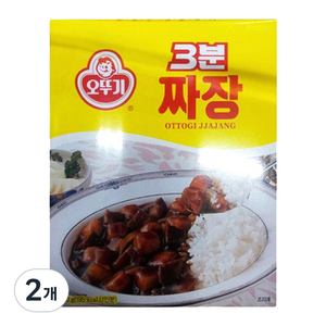오뚜기 3분짜장, 200g, 2개
