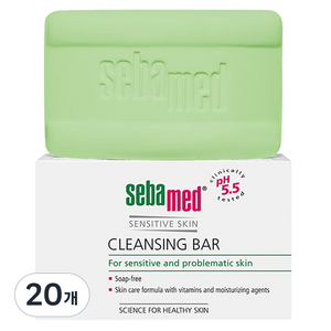 세바메드 클래식 클렌징 비누, 100g, 20개