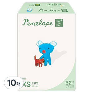페넬로페 씬씬씬 플러스 밴드기저귀 공용, 1단계, 620매