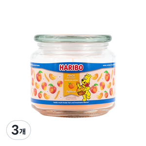 하리보 캔들 자캔들 중, 피치파라다이스, 300g, 3개
