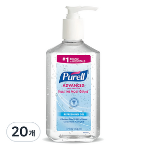 퓨렐 손소독제, 354ml, 20개