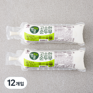 CJ제일제당 고소한 순두부, 350g, 12개입