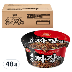 하림 볶은짜장면 컵 107g, 48개