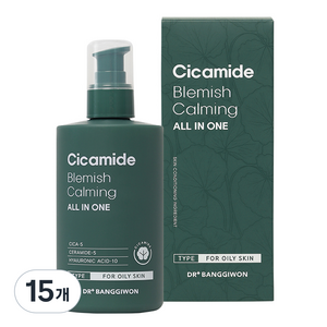 닥터방기원 시카마이드 블레미쉬 카밍 올인원, 300ml, 15개