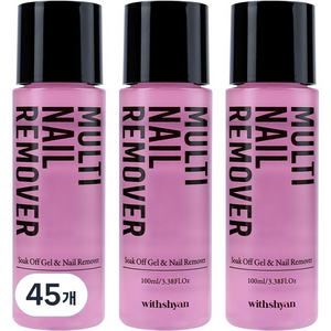 위드샨 멀티 네일리무버, 100ml, 45개
