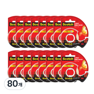 쓰리엠 다용도 테이프 디스펜서 581 18mm x 15m, 16개, 80개