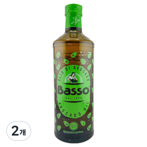 Basso 아보카도 오일, 2개, 1L
