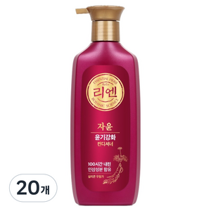 리엔 자윤 윤기강화 컨디셔너, 500ml, 20개