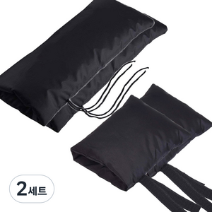 모나코올리브 동파방지 수도꼭지 보온패딩 중형 2p + 대형 2p, 2세트