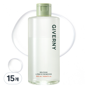 지베르니 저자극 밀착 립 앤 아이 리무버, 300ml, 15개