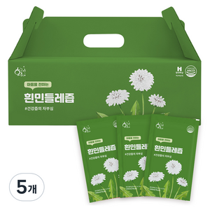 황금이네 흰민들레즙 진액 엑기스 100ml 30포, 3L, 5개