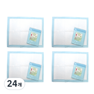 리프패럿 반려조 배변패드 03934 5p, 혼합색상, 24개