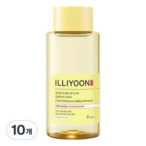일리윤 프레쉬 모이스춰 립 & 아이 리무버, 300ml, 10개