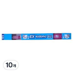 코도모 라이온 EX 영유아칫솔 13S, 랜덤발송, 1개입, 10개