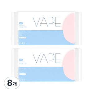 VAPE 팝업타입 일회용 페이스 타올, 8개