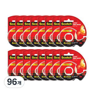 쓰리엠 다용도 테이프 디스펜서 581 18mm x 15m, 16개, 96개