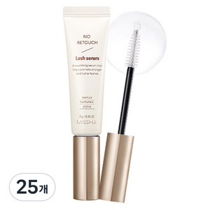 미샤 노 리터치 래쉬 세럼 속눈썹 영양제, 10g, 25개