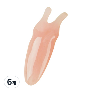 제이알유 달팽이 괄사 마사지 도구, 핑크, 6개