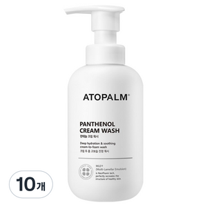 아토팜 판테놀 크림 바디워시, 300ml, 10개