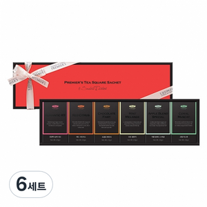 프리미어스 티백 에디션 선물세트, 6종, 6세트