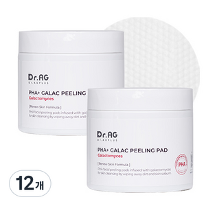 닥터에이지 파하 갈락 필링패드 120ml, 60매입, 12개