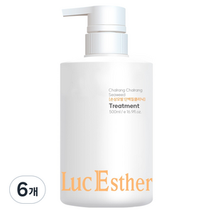 루체스터 찰랑찰랑 씨위드 CMC 헤어 트리트먼트, 6개, 500ml
