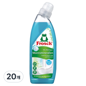 프로쉬 미네랄 변기 클리너, 750ml, 20개