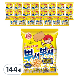 오뚜기 뿌셔뿌셔 마요땅, 144개, 100g