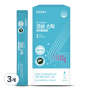 천호엔케어 코비 스틱 15p, 225ml, 3개