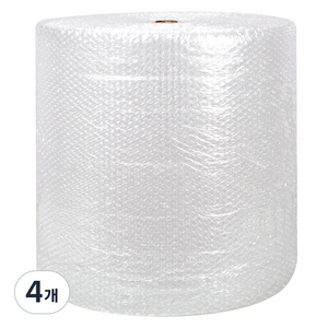 코멧 국내생산 뽁뽁이 에어캡 50cm x 50m, 반투명, 4개