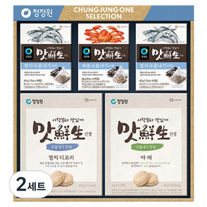 청정원 조미복합 2호 선물세트, 2세트