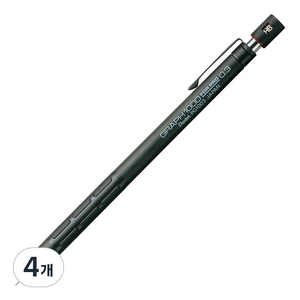 펜텔 PG1003 그래프1000 샤프, 0.3mm, 4개