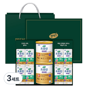 셀렉스 프로틴 락토프리 플러스 종합세트 + 쇼핑백, 3세트, 304g