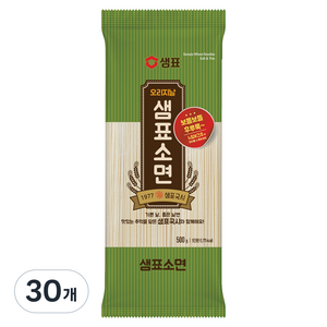 샘표 소면, 500g, 30개
