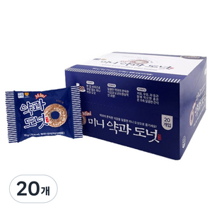 간식대장 mini 약과도넛, 360g, 20개