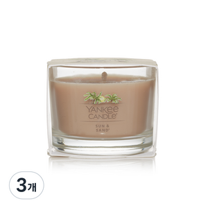 양키캔들 미니 캔들, 썬&샌드, 37g, 3개