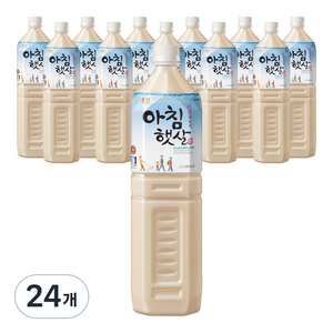 아침햇살 음료, 1.5L, 24개