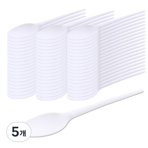 PLA 스푼 35 x 165 mm, 50개입, 5개