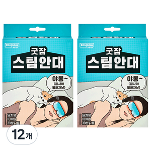 동국제약 굿잠 스팀안대, 10개입, 12개