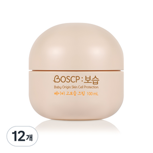 보습 베이비 고보습 크림, 100ml, 12개