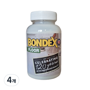 본덱스 퀵드라잉 PU 바니쉬 원목 마감재 250ml 투명색, 4개, 반광
