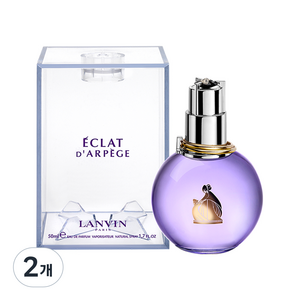 [브랜드인증] 랑방 에끌라 드 아르페쥬 우먼 오 드 퍼퓸, 50ml, 2개