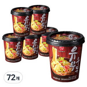 한일본고장 얼큰유부우동 한그릇, 149.2g, 72개