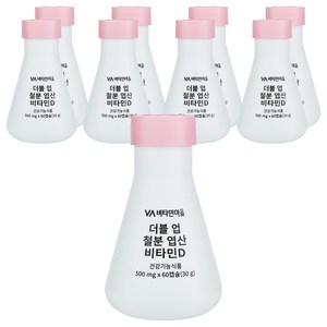 비타민마을 더블 업 철분 엽산 비타민D 30g, 60정, 9개