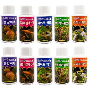 샘아쿠아 원터치 수질개선제 25ml 5종 세트, 2세트