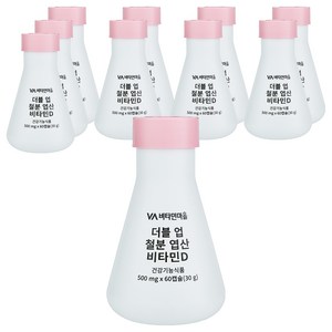 비타민마을 더블 업 철분 엽산 비타민D 30g, 60정, 10개