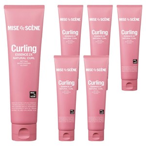 미쟝센 컬링 에센스 2X 내추럴컬, 6개, 150ml
