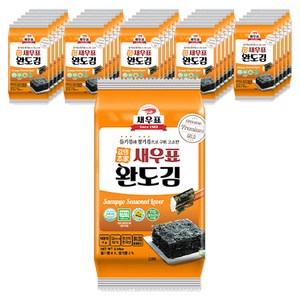 새우표 완도 프리미엄 도시락김, 4g, 90개