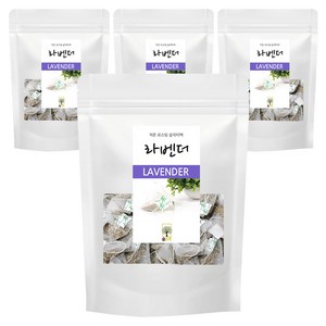 숲으로허브 라벤더 삼각티백, 100개입, 4개, 1g