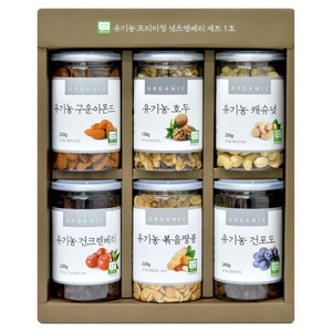 유가원 넛츠 앤 베리 세트 1호 1230g, 1세트